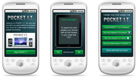 New Android App Launched: Pocket IT